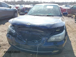 2009 BMW 5 Series 528i with VIN WBANU53559C122165, listed as a IAAI auction lot 41420321 with 148,320 mi miles and . Bid and sale history available at carsss.com. Image 6.