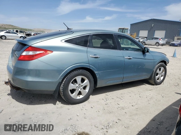 2010 Honda Accord Crosstour EX with VIN 5J6TF1H38AL004369, listed as a Copart auction lot 52634255 with 201,437 mi miles and Salvage Title. Bid and sale history available at carsss.com. Image 3.