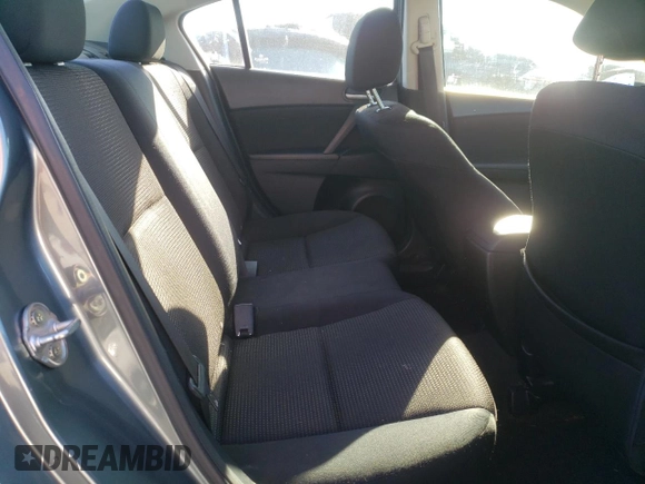 2012 Mazda Mazda3 i Sport with VIN JM1BL1UG2C1534418, listed as a Copart auction lot 50187725 with 130,739 mi miles and Salvage Title. Bid and sale history available at carsss.com. Image 10.