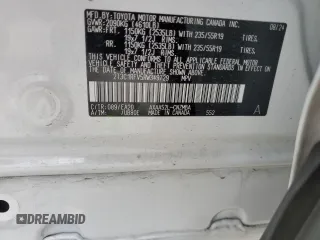 2024 Toyota RAV4 XLE Premium with VIN 2T3C1RFV5RW349729, listed as a Copart auction lot 59033195 with 10,524 mi miles and Salvage title. Bid and sale history available at DreamBid. Image 14.