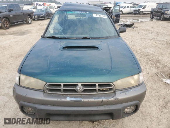 1998 Subaru Legacy Outback with VIN 4S3BG6859W7608512, listed as a Copart auction lot 47097145 with 274,288 mi miles and Salvage title. Bid and sale history available at DreamBid. Image 5.