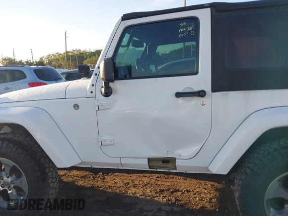 2018 Jeep Wrangler Sahara with VIN 1C4AJWBG2JL821132, listed as a IAAI auction lot 42523688 with 86,244 mi miles and . Bid and sale history available at DreamBid. Image 17.