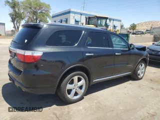 2013 Dodge Durango Citadel with VIN 1C4RDJEG4DC676544, listed as a Copart auction lot 57597015 with 135,776 mi miles and Salvage title. Bid and sale history available at DreamBid. Image 3.
