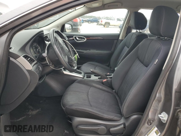 2017 Nissan Sentra SV with VIN 3N1AB7APXHL648420, listed as a Copart auction lot 46374755 with 150,746 mi miles and Salvage Title. Bid and sale history available at carsss.com. Image 7.