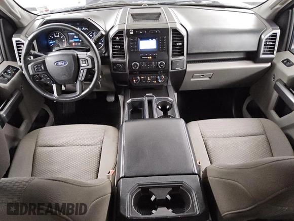 2018 Ford F-150 XL with VIN 1FTEW1EP7JKF37065, listed as a Copart auction lot 50697525 with 96,566 mi miles and Clean Title. Bid and sale history available at DreamBid. Image 8.