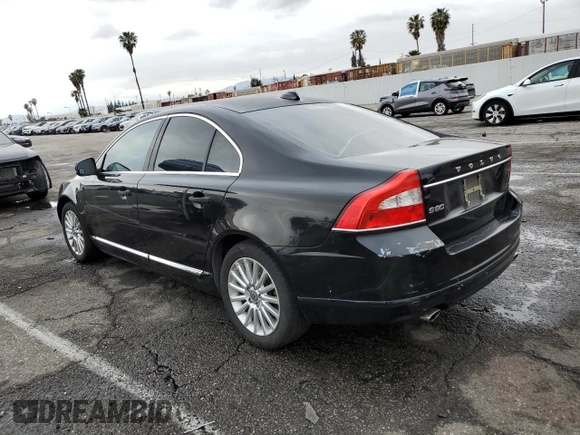 2012 Volvo S80 3.2L with VIN YV1940AS0C1163218, listed as a Copart auction lot 48898955 with 135,895 mi miles and Salvage Title. Bid and sale history available at carsss.com. Image 2.