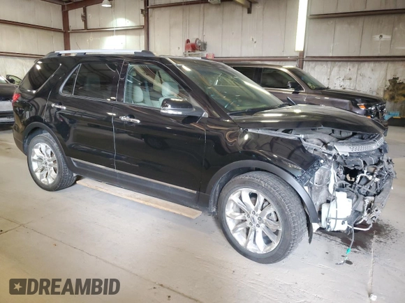 2012 Ford Explorer XLT with VIN 1FMHK8D87CGA47626, listed as a Copart auction lot 54415445 with 94,464 mi miles and Salvage title. Bid and sale history available at DreamBid. Image 4.