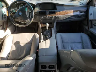 2006 BMW 5 Series 530i with VIN WBANE73526CM30060, listed as a Copart auction lot 49921775 with 168,962 mi miles and Salvage Title. Bid and sale history available at carsss.com. Image 8.
