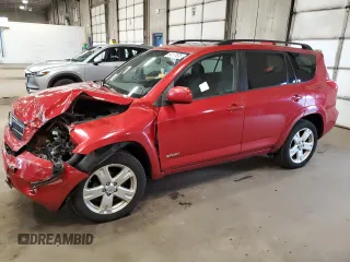 2007 Toyota RAV4 Sport with VIN JTMBD32V275075299, listed as a Copart auction lot 54177875 with 207,375 mi miles and Salvage title. Bid and sale history available at DreamBid. Image 1.