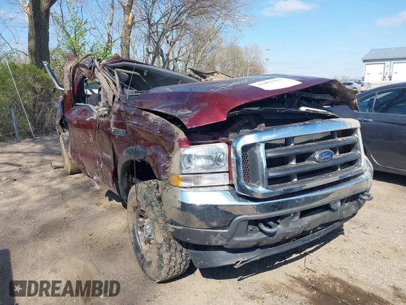 2004 Ford F-250 XL z VIN 1FTNX21P04ED08920, wystawiony jako IAAI lot #42020592 z przebiegiem 160 669 mil mil oraz . Historia ofert i sprzedaży dostępna na DreamBid. Obrazek 1.