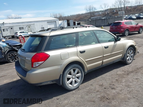 2009 Subaru Outback Special Edtn with VIN 4S4BP61C997326363, listed as a IAAI auction lot 41843452 with 123,495 mi miles. Bid and sale history available at carsss.com. Image 4.