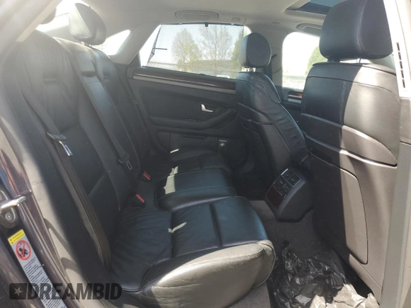 2005 Audi A8 4.2L z VIN WAULL44E55N009656, wystawiony jako Copart lot #51908155 z przebiegiem 133 848 mil mil oraz Szkoda całkowita • Salvage title. Historia ofert i sprzedaży dostępna na DreamBid. Obrazek 10.