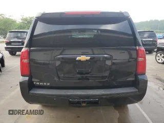 2019 Chevrolet Tahoe LT with VIN 1GNSKBKC2KR349527, listed as a Copart auction lot 58496695 with 128,590 mi miles and Salvage title. Bid and sale history available at DreamBid. Image 6.