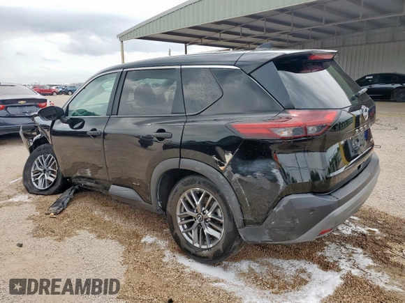 2023 Nissan Rogue S with VIN 5N1BT3AB2PC895402, listed as a Copart auction lot 59087185 with 44,567 mi miles and Non repairable. Bid and sale history available at DreamBid. Image 2.