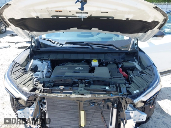 2023 Infiniti QX60 Sensory z VIN 5N1DL1GS4PC362410, wystawiony jako IAAI lot #41966872 z przebiegiem 27 142 mil mil oraz . Historia ofert i sprzedaży dostępna na DreamBid. Obrazek 10.