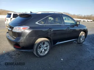 2012 Lexus RX 450h with VIN JTJBC1BA9C2432765, listed as a Copart auction lot 43642505 with 290,286 mi miles and Clean Title. Bid and sale history available at DreamBid. Image 3.