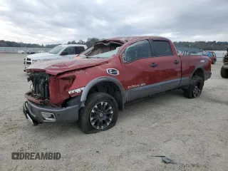 2017 Nissan Titan XD SV with VIN 1N6BA1F45HN571372, listed as a Copart auction lot 76906434 with 103,274 mi miles and Salvage Title. Bid and sale history available at carsss.com. Image 1.