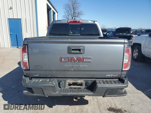2021 GMC Canyon 4WD AT4 w/Leather with VIN 1GTG6FEN3M1180062, listed as a Copart auction lot 48116395 with 73,933 mi miles and Salvage Title. Bid and sale history available at carsss.com. Image 6.