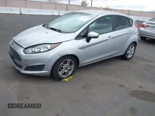 2018 Ford Fiesta SE with VIN 3FADP4EJ0JM104756, listed as a IAAI auction lot 41679507 with 80,553 mi miles. Bid and sale history available at carsss.com. Image 2.