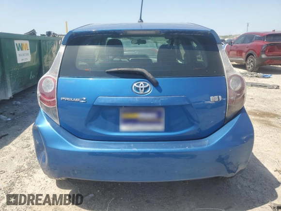 2012 Toyota Prius One with VIN JTDKDTB37C1023005, listed as a Copart auction lot 57294265 with 150,907 mi miles and Clean Title. Bid and sale history available at DreamBid. Image 7.