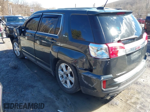 2017 GMC Terrain SLE with VIN 2GKALMEK3H6325083, listed as a IAAI auction lot 41546736 with 105,572 mi miles. Bid and sale history available at carsss.com. Image 3.