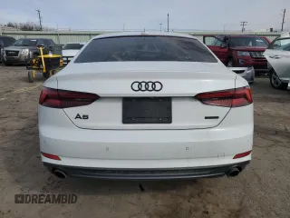 2019 Audi A5 Premium Plus with VIN WAUTNAF51KA046325, listed as a Copart auction lot 45772285 with 44,049 mi miles and Salvage Title. Bid and sale history available at DreamBid. Image 6.