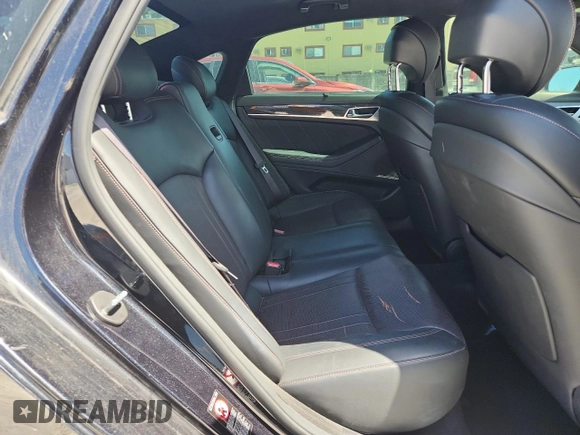 2020 Genesis G80 Sport with VIN KMTFN4JB8LU337856, listed as a Copart auction lot 61028615 with 34,078 mi miles and Salvage title. Bid and sale history available at DreamBid. Image 10.