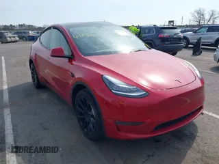 2023 Tesla Model Y Long Range with VIN 7SAYGDEE5PA094138, listed as a IAAI auction lot 41774016 with 33,642 mi miles and . Bid and sale history available at DreamBid. Image 1.