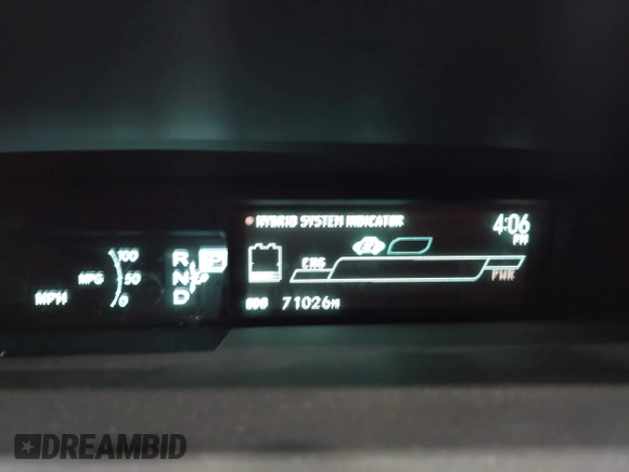 2014 Toyota Prius Four with VIN JTDKN3DU7E1812020, listed as a IAAI auction lot 42198161 with 71,026 mi miles and . Bid and sale history available at carsss.com. Image 15.
