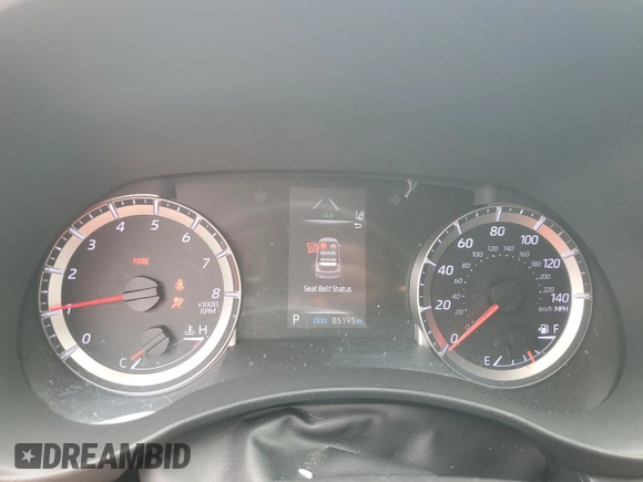 2020 Toyota Highlander L with VIN 5TDCZRAH2LS504191, listed as a Copart auction lot 59492585 with 85,195 mi miles and Salvage title. Bid and sale history available at DreamBid. Image 9.