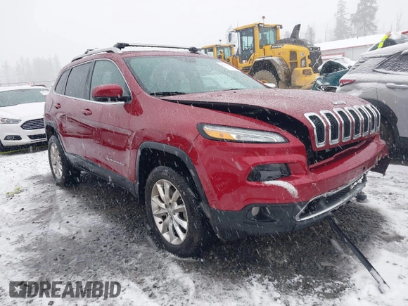 2014 Jeep Cherokee Limited z VIN 1C4PJMDS6EW241242, wystawiony jako IAAI lot #41546746 z przebiegiem 43 367 mil mil oraz . Historia ofert i sprzedaży dostępna na DreamBid. Obrazek 1.