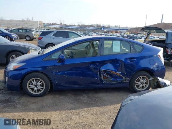 2011 Toyota Prius I with VIN JTDKN3DU1B1449984, listed as a IAAI auction lot 41741870 with 166,367 mi miles and . Bid and sale history available at DreamBid. Image 14.