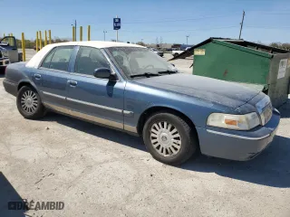 2007 Mercury Grand Marquis LS with VIN 2MEFM75V37X640967, listed as a Copart auction lot 53401435 with 141,453 mi miles and Clean Title. Bid and sale history available at carsss.com. Image 4.