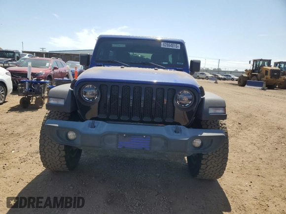 2020 Jeep Wrangler Unlimited Sport S z VIN 1C4HJXDN3LW159143, wystawiony jako Copart lot #62864815 z przebiegiem 33 816 mil mil oraz Nie do naprawy • Non repairable. Historia ofert i sprzedaży dostępna na DreamBid. Obrazek 5.