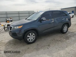 2011 Kia Sorento LX with VIN 5XYKT3A11BG014799, listed as a Copart auction lot 49966885 with 185,247 mi miles and Salvage Title. Bid and sale history available at DreamBid. Image 1.