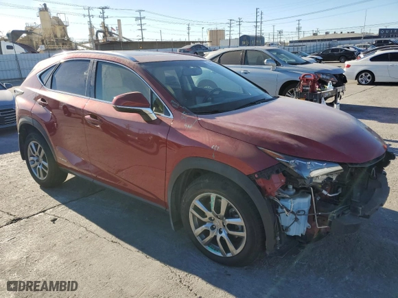 2015 Lexus NX 300h with VIN JTJBJRBZ2F2022484, listed as a Copart auction lot 84752004 with 58950 miles and Salvage Title. Bid and sale history available at carsss.com. Image 4.
