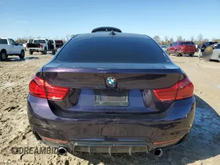 2018 BMW 4 Series 440i with VIN WBA4J5C51JBF07353, listed as a Copart auction lot 42490255 with 49,630 mi miles and Salvage Title. Bid and sale history available at DreamBid. Image 6.