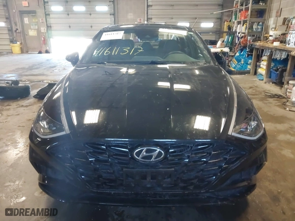 2022 Hyundai Sonata SEL Plus with VIN 5NPEJ4J21NH137324, listed as a IAAI auction lot 41611317 with 30,913 mi miles. Bid and sale history available at carsss.com. Image 12.