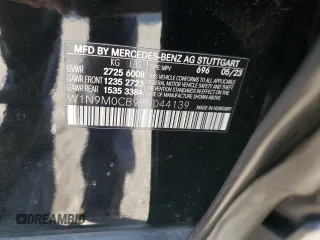 2023 Mercedes-Benz EQB 250+ z VIN W1N9M0CB9PN044139, wystawiony jako Copart lot #42114345 z przebiegiem 62 592 mil mil oraz Tytuł czysty. Historia ofert i sprzedaży dostępna na DreamBid. Obrazek 13.