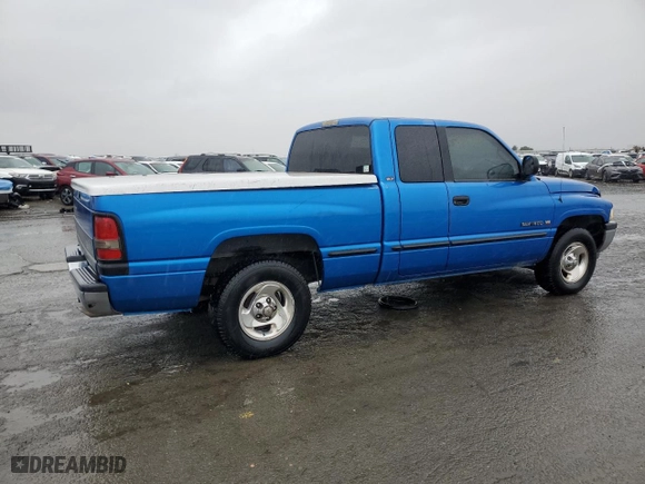 1998 Dodge Ram 1500 with VIN 1B7HC13Y6WJ211837, listed as a Copart auction lot 47875555 with 226,456 mi miles and Clean Title. Bid and sale history available at carsss.com. Image 3.