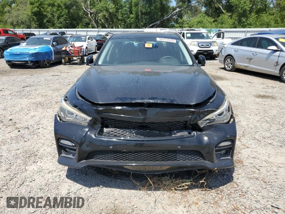2015 Infiniti Q50 Premium z VIN JN1BV7AP7FM340202, wystawiony jako Copart lot #52777575 z przebiegiem 70 023 mil mil oraz Szkoda całkowita • Salvage title. Historia ofert i sprzedaży dostępna na DreamBid. Obrazek 5.