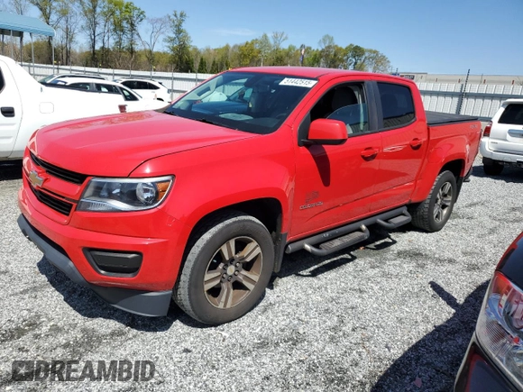 2017 Chevrolet Colorado 4WD WT with VIN 1GCGTBEN5H1280087, listed as a Copart auction lot 51442515 with 110,202 mi miles and Salvage title. Bid and sale history available at DreamBid. Image 1.
