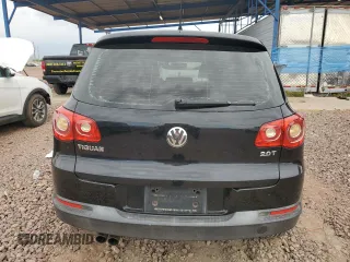 2011 Volkswagen Tiguan SEL with VIN WVGAV7AX9BW559813, listed as a Copart auction lot 55975815 with 160,795 mi miles and Salvage title. Bid and sale history available at DreamBid. Image 6.