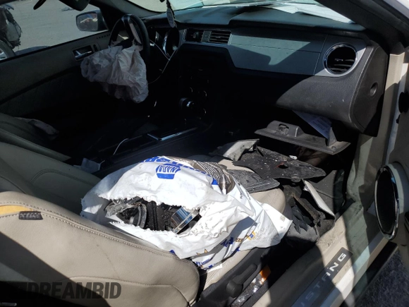 2010 Ford Mustang V6 z VIN 1ZVBP8EN0A5115559, wystawiony jako Copart lot #51810245 z przebiegiem Nie podano mil oraz Szkoda całkowita • Salvage title. Historia ofert i sprzedaży dostępna na DreamBid. Obrazek 8.