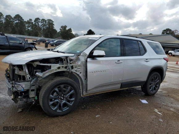 2020 Chevrolet Traverse RS with VIN 1GNERJKW5LJ271452, listed as a Copart auction lot 78361954 with 62,319 mi miles and Salvage Title. Bid and sale history available at carsss.com. Image 1.