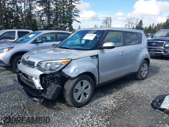 2014 Kia Soul with VIN KNDJN2A28E7732621, listed as a IAAI auction lot 41729382 with 38,507 mi miles. Bid and sale history available at carsss.com. Image 2.