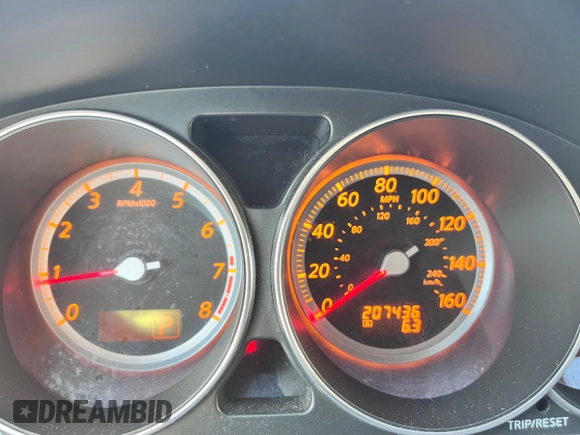 2007 Infiniti M x with VIN JNKAY01F37M455622, listed as a Copart auction lot 63004285 with 207,436 mi miles and Clean title. Bid and sale history available at DreamBid. Image 8.