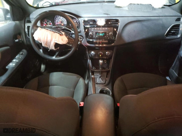2012 Chrysler 200 LX with VIN 1C3CCBAB5CN178224, listed as a Copart auction lot 85596354 with 177,809 mi miles and Salvage Title. Bid and sale history available at carsss.com. Image 8.