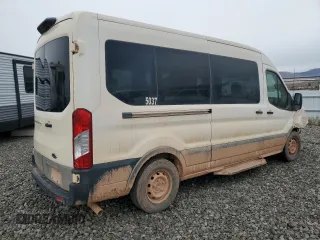 2023 Ford Transit Passenger XL with VIN 1FBAX2C83PKB04126, listed as a Copart auction lot 47767505 with 5,758 mi miles and Salvage Title. Bid and sale history available at DreamBid. Image 3.