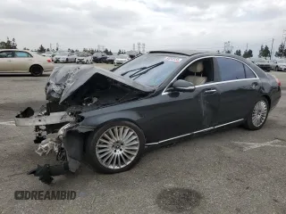 2018 Mercedes-Benz S 560 z VIN WDDUG8DB2JA368043, wystawiony jako Copart lot #54243155 z przebiegiem 95 692 mil mil oraz Szkoda całkowita • Salvage title. Historia ofert i sprzedaży dostępna na DreamBid. Obrazek 1.